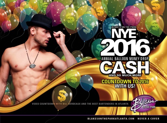 Blake's On The Park New Years Eve Party 2016 Balloon Money Drop