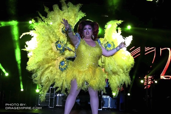 Extasy Grey Starlight Cabaret Drag Queen Show 2014 Atlanta