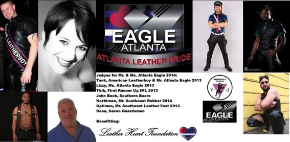 mr ms atlanta Eagle 2014 Contest Leather Pride