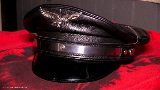 Sir Alan Penrod 2016 Atlanta Eagle Bar Leather Hat