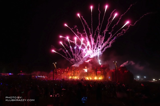 Tomorrowworld 2014 Fireworks Main Stage Night David Guetta